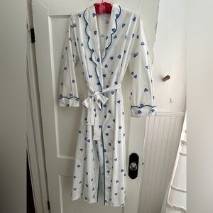 Parisian Designer Linen Robe